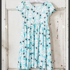Charlie's project snowman twirl dress